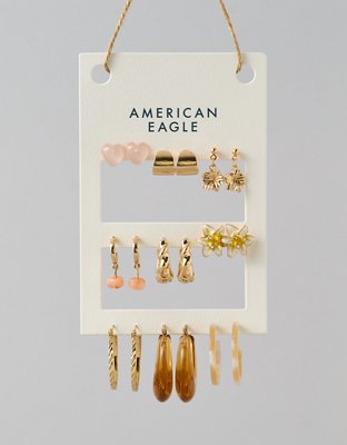 AE Floral Earrings 9-Pack - Multi