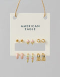 AE Floral Earrings 6-Pack - Multi