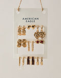 AE Swirl Earring 9-Pack - Multi