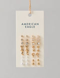 AEO Stud Earring 18-Pack - Gold