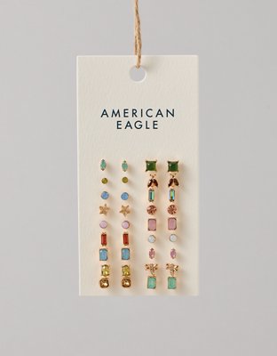 AE Stud Earring 18-Pack - Multi