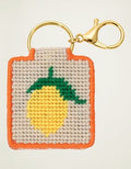 Lucky Feather Lucky Lemon Needlepoint Keychain Kit - Multi