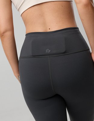 OFFLINE By Aerie The Hugger High Waisted Legging - Smoked Gray