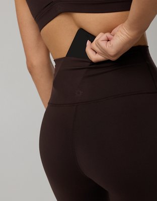 OFFLINE By Aerie The Hugger High Waisted Legging - Deep Earth