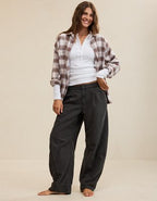 Aerie Utility Balloon Chino Pant - Smoked Gray