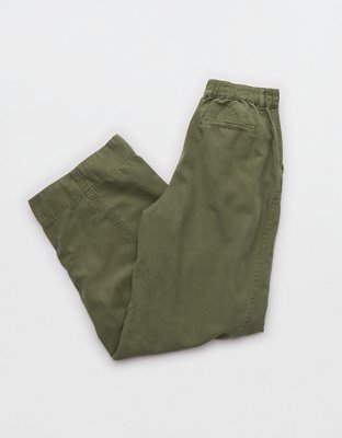 Aerie Utility Balloon Chino Pant - Festive Olive