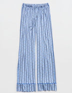 OVERSLEPT by Aerie Real Soft® Piping PJ Pant - Twilight Blue