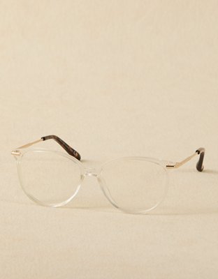 AE Clear Frame Bluelight Eyeglasses - Clear