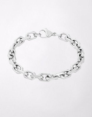 West Coast Jewelry Stainless Steel 8.5mm Link Bracelet - Gunmetal