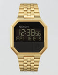Nixon Re-Run Watch - Gold
