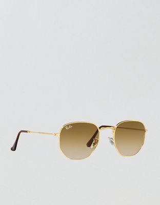 Ray-Ban Hexagonal Sunglasses - Tan
