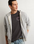 AE Boxy Fit Nirvana Graphic T-Shirt - Dusted Slate