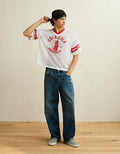 AE Boxy Fit Coca Cola Short-Sleeve Mesh Jersey - White