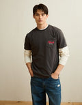 AE Standard Fit Mack Truck Graphic T-Shirt - Dusted Slate