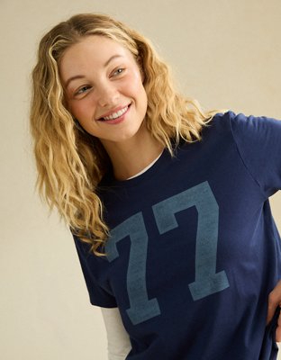 AE Everyday Graphic T-Shirt - Night Time Navy