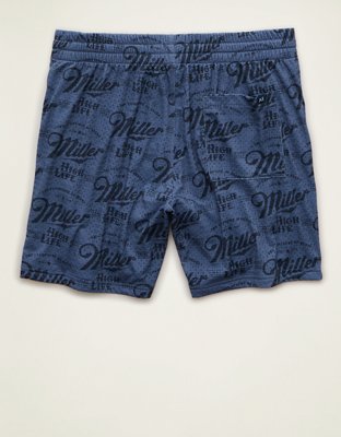 AE 6" Miller Lite Mesh Lounge Short - Dark Blue