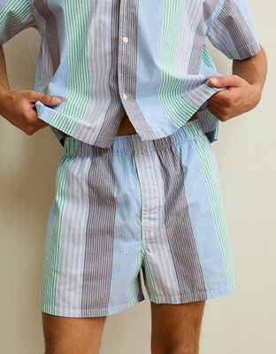 AE Stretch Cotton Lounge Set - White