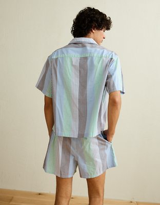 AE Stretch Cotton Lounge Set - White
