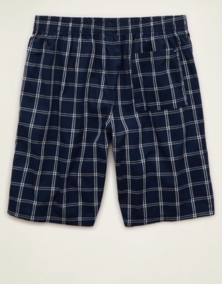 AEO Men's 9" Poplin Boxer Short - Navy