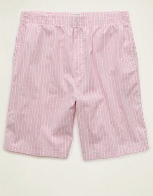AEO Men's 9" Poplin Boxer Short - Light Pink