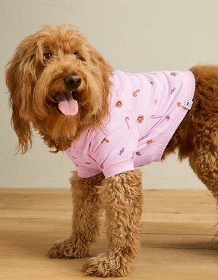ABO Baked Goods Plush Dog Pajama - Parfait Pink