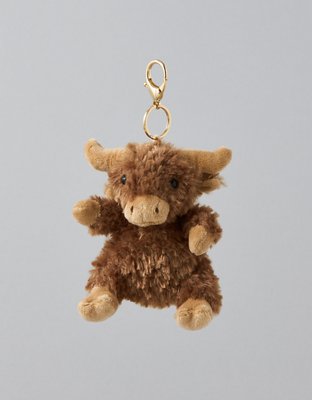 Mon Ami Highland Cow Bag Charm - Multi