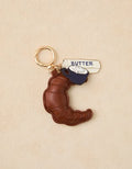 AE Croissant Bag Charm - Brown