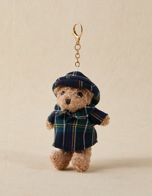 AE Raincoat Teddy Bear Bag Charm - Multi