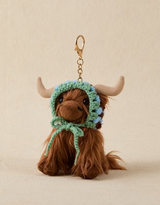 AE Cow Bonnet Bag Charm - Multi