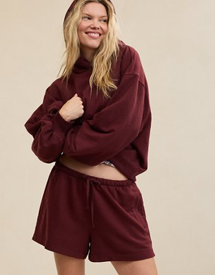 Aerie Jet Setter Short - Royal Berry