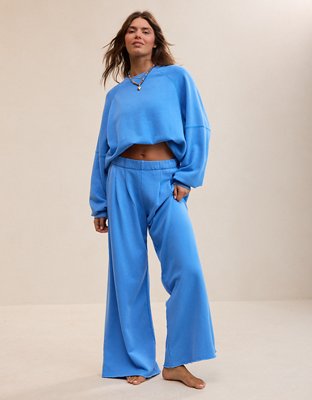Aerie Street Trouser - Rome Blue