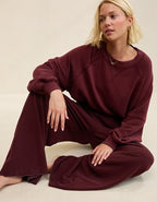 Aerie Street Trouser - Royal Berry