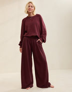 Aerie Street Trouser - Royal Berry