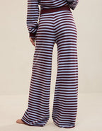 Aerie Sunday Soft Trouser - Royal Berry