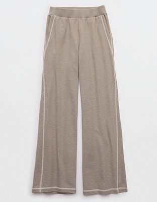 Aerie Go-To Trouser - Heathered Taupe