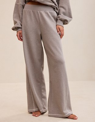 Aerie Go-To Trouser - Heathered Taupe