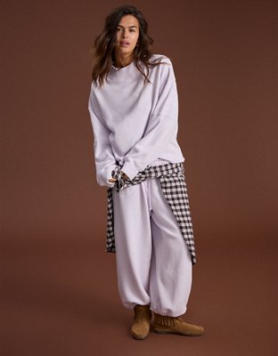 Aerie Layover Balloon Jogger - Hushed Violet