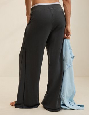 Aerie Go-To Trouser - Smoked Gray