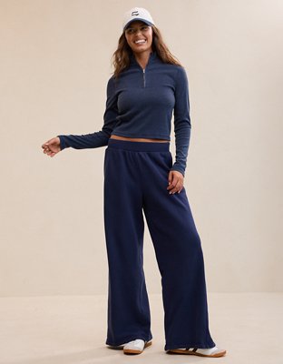 Aerie Go-To Trouser - Navy