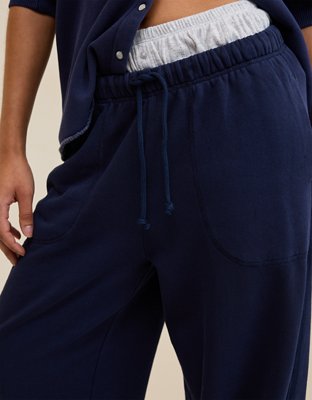 Aerie Layover Balloon Jogger - Navy