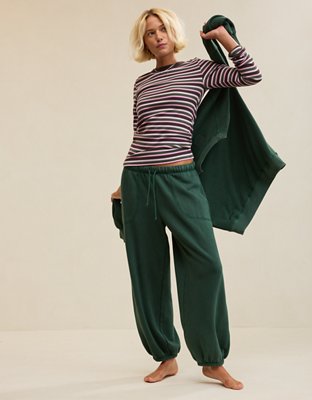Aerie Layover Balloon Jogger - Rugged Green