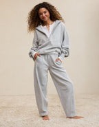 Aerie Oh Zip! Barrel Pant - Medium Heather Gray