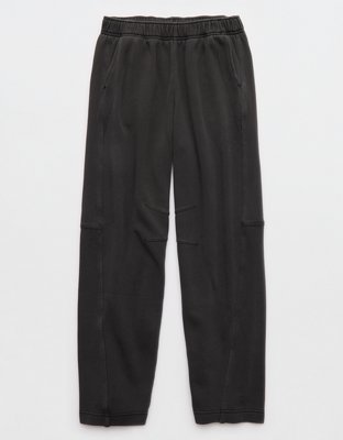 Aerie Oh Zip! Barrel Pant - Smoked Gray