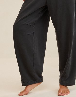 Aerie Oh Zip! Barrel Pant - Smoked Gray