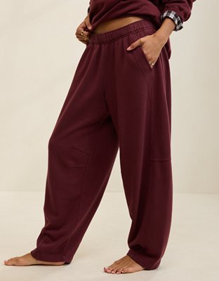 Aerie Oh Zip! Barrel Pant - Royal Berry