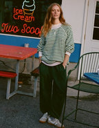Aerie Oh Zip! Barrel Pant - Rugged Green