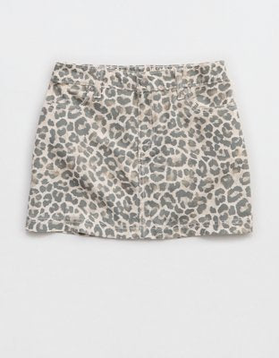 Aerie Daydream Denim Mini Skirt - Dusk