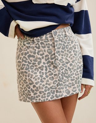 Aerie Daydream Denim Mini Skirt - Dusk