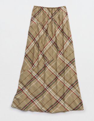 Aerie Happy & Drapey Maxi Skirt - Basketweave