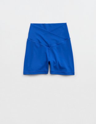 OFFLINE By Aerie Real Me Crossover 3" Bike Short - Cobalt Jewel